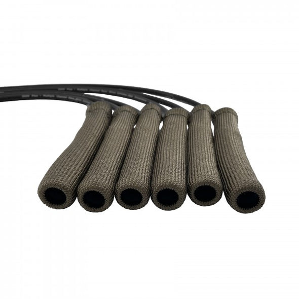 Spark Plug Heatshield Insulation Boot Shield Lava Race 1" ID bends 90⁰ - 6Pk