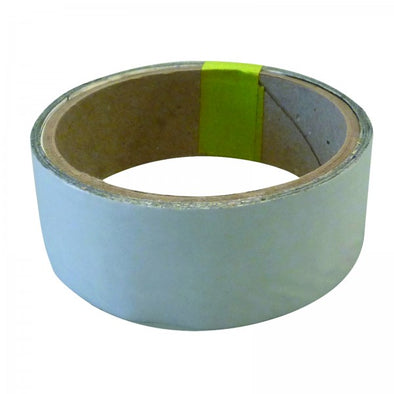 Heat Foil Tape 50mm x 3mt Silver Rated -55c to +150c, adhesive backed