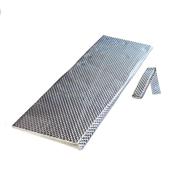 Stick Shield Heavy Duty Aluminium/Ceramic Heat Shield 1/8" thick 60cm x 58cm