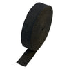 Black Coloured Exhaust Wrap 50mm(2") Wide x 30mt(100ft) Roll 650⁰C Continuous
