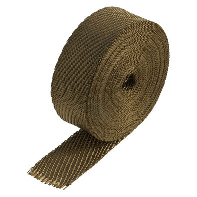 Lava Exhaust Wrap 50mm(2") Wide x 15mt(50ft) Roll 650⁰C Continuous Made in Usa