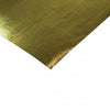 Heat Shield Gold Mat 620mm x 650mm Aluminised Fibreglass + adhesive Rated 590⁰C