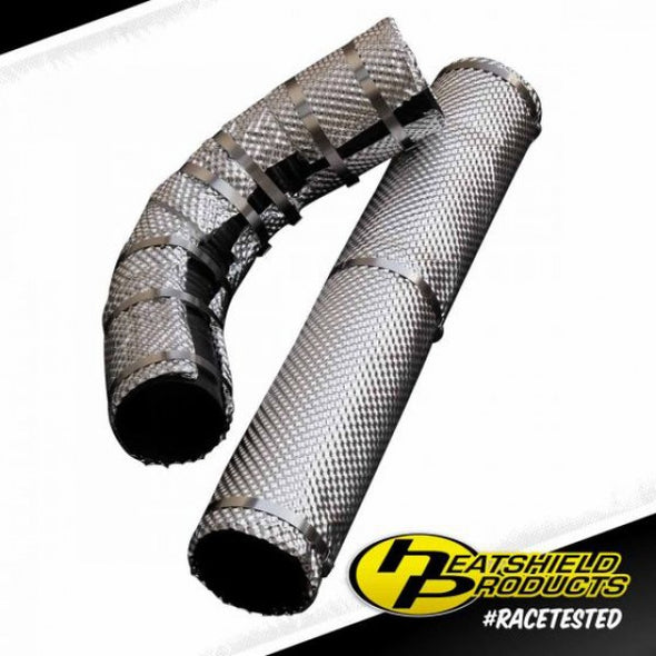 Exhaust Pipe Shield Insulation Armor Kit 12mm x 300mm x 900mm + Ties